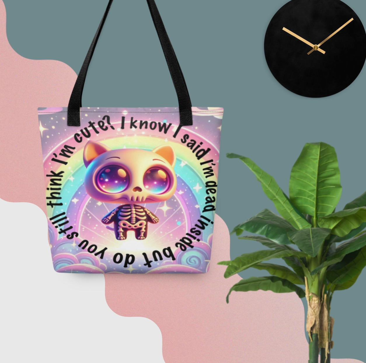 Dead Inside ‘Grim Glitter’ - Tote Bag