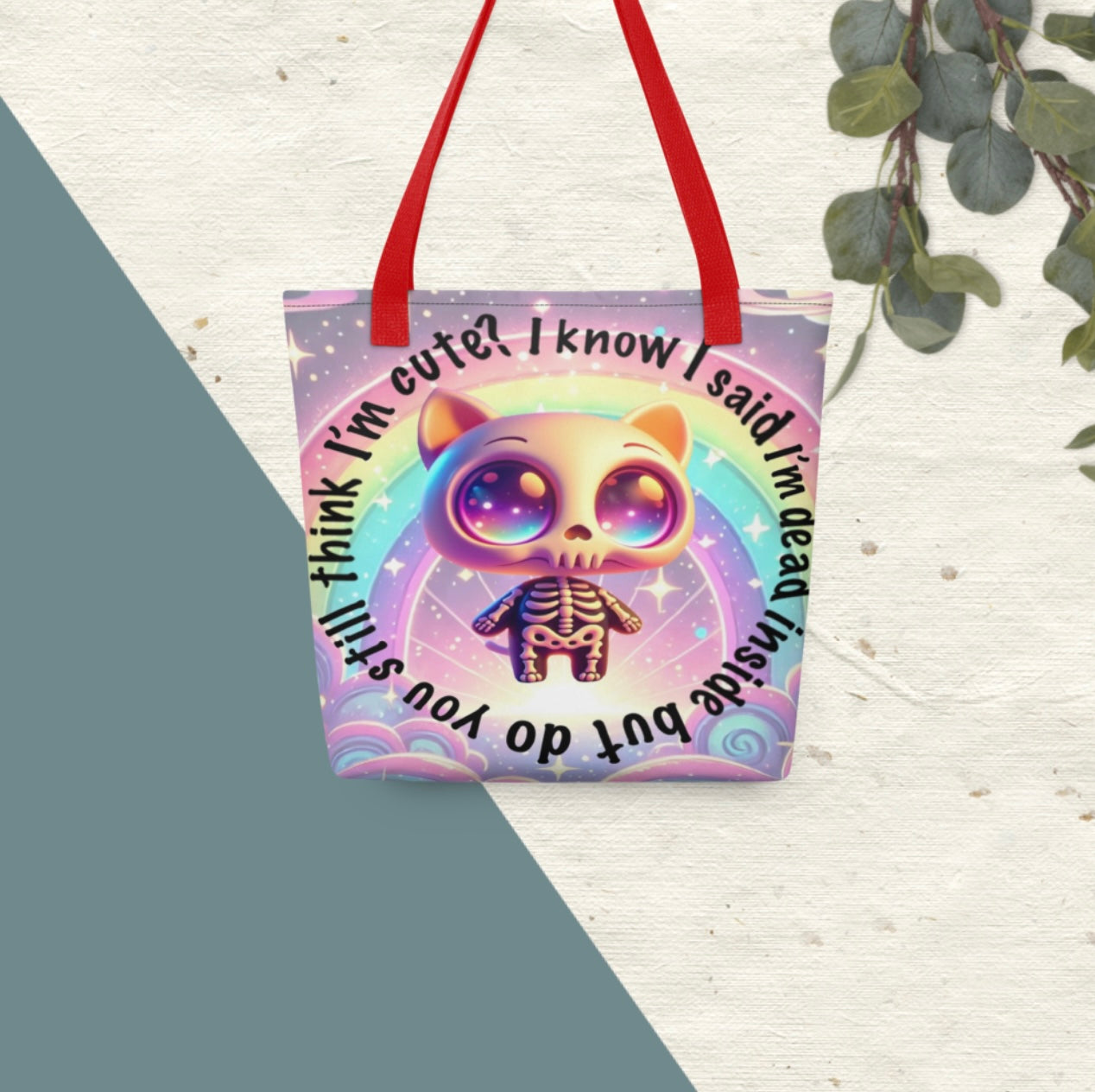 Dead Inside ‘Grim Glitter’ - Tote Bag