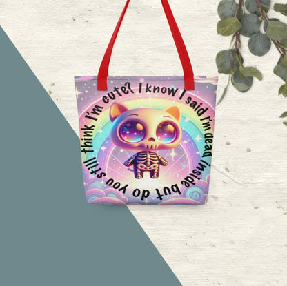 Dead Inside ‘Grim Glitter’ - Tote Bag