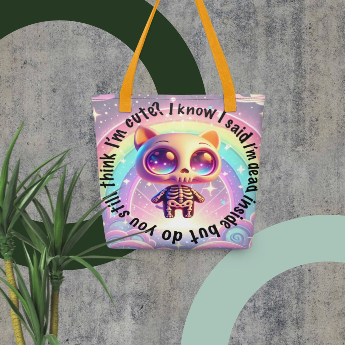 Dead Inside ‘Grim Glitter’ - Tote Bag