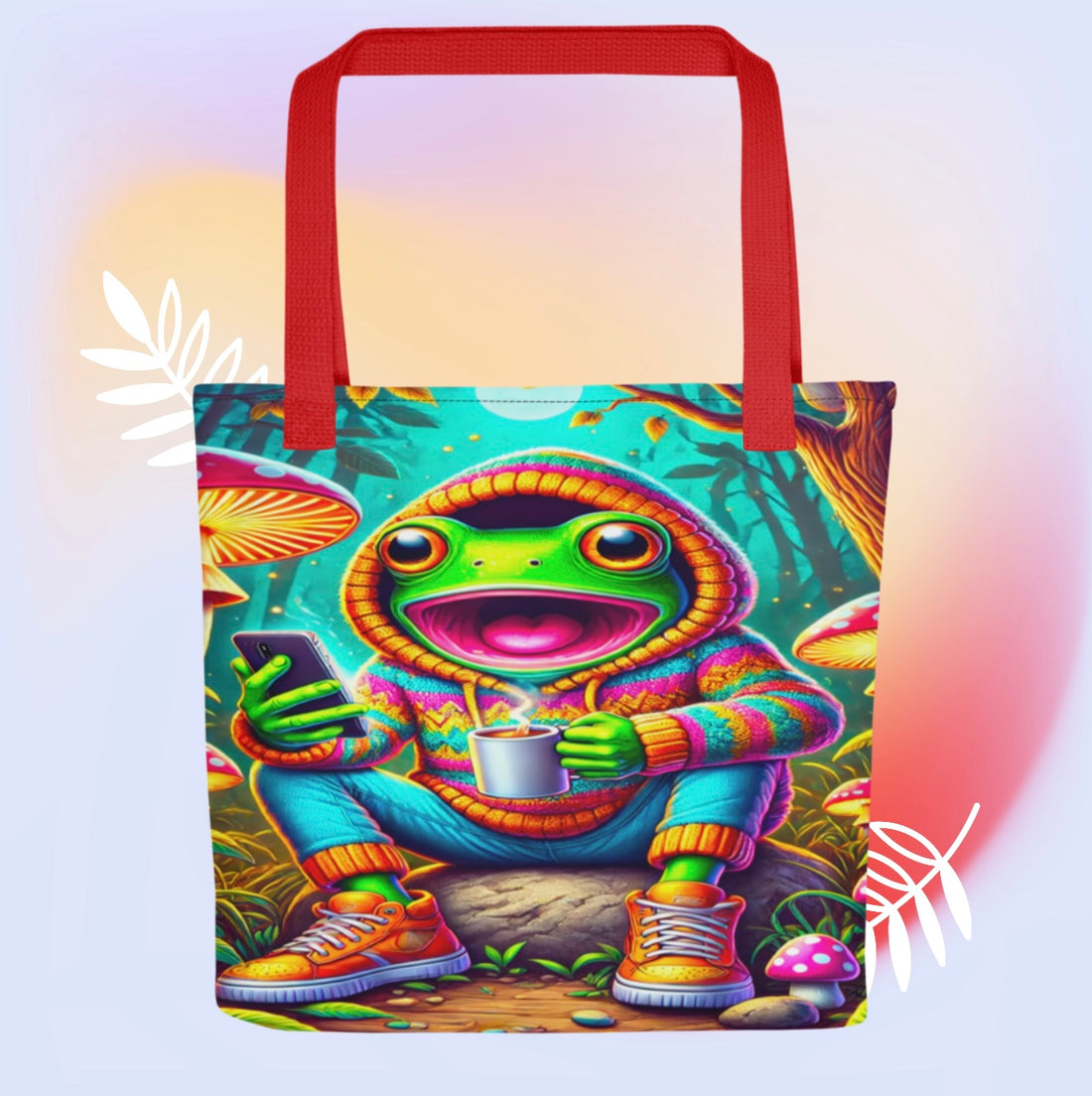 Caffeinated Amphibian - Tote Bag