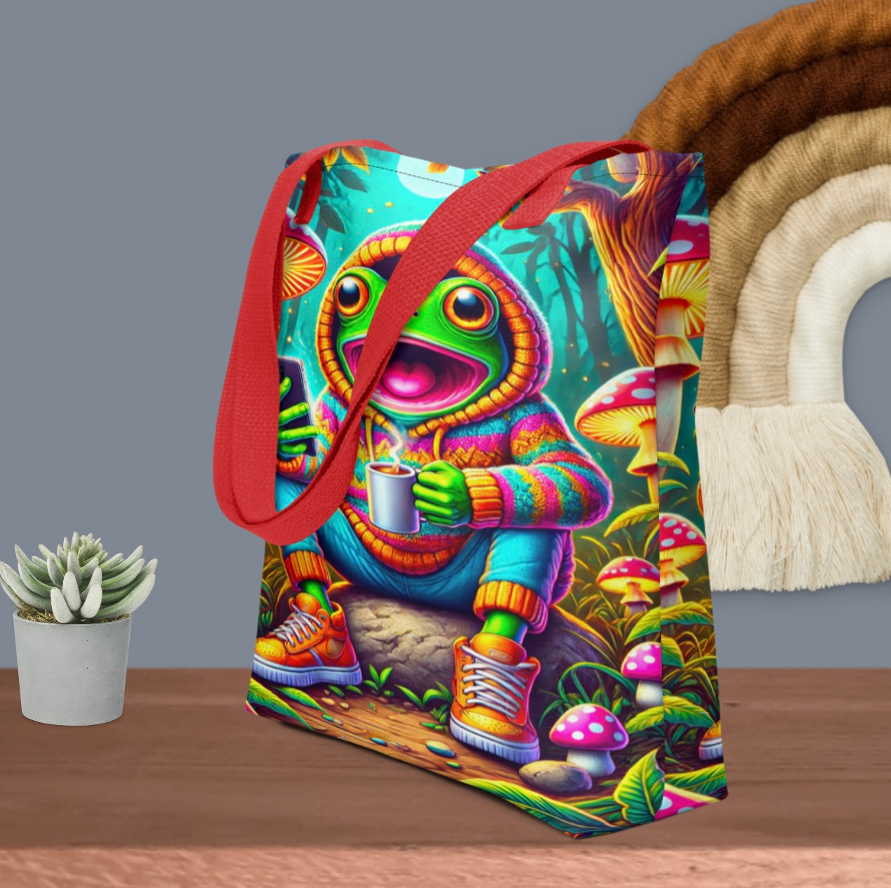 Caffeinated Amphibian - Tote Bag