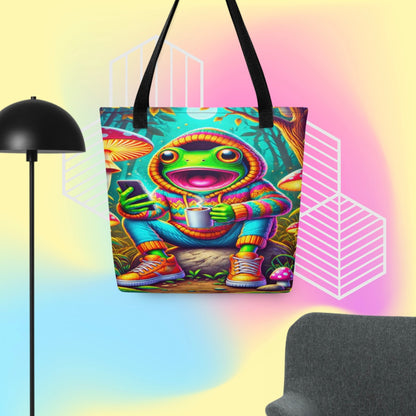 Caffeinated Amphibian - Tote Bag