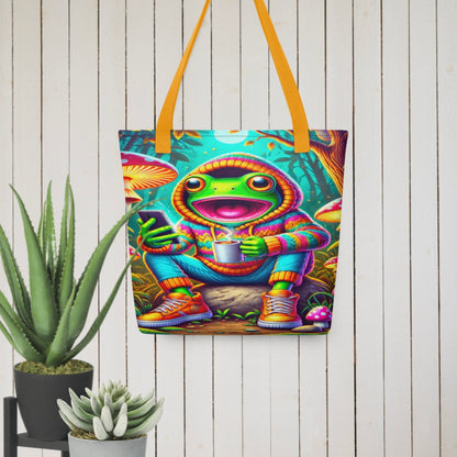 Caffeinated Amphibian - Tote Bag