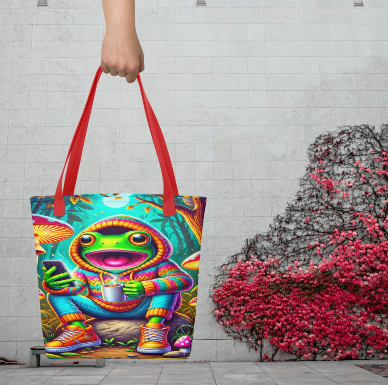 Caffeinated Amphibian - Tote Bag