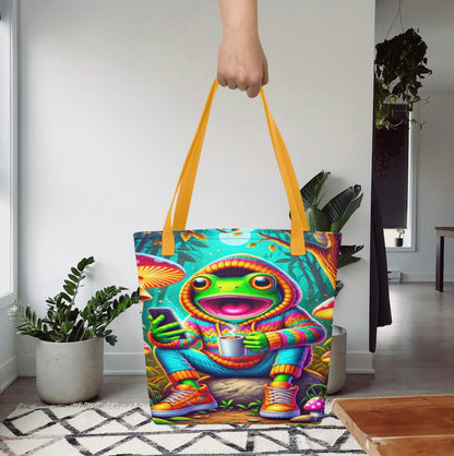 Caffeinated Amphibian - Tote Bag