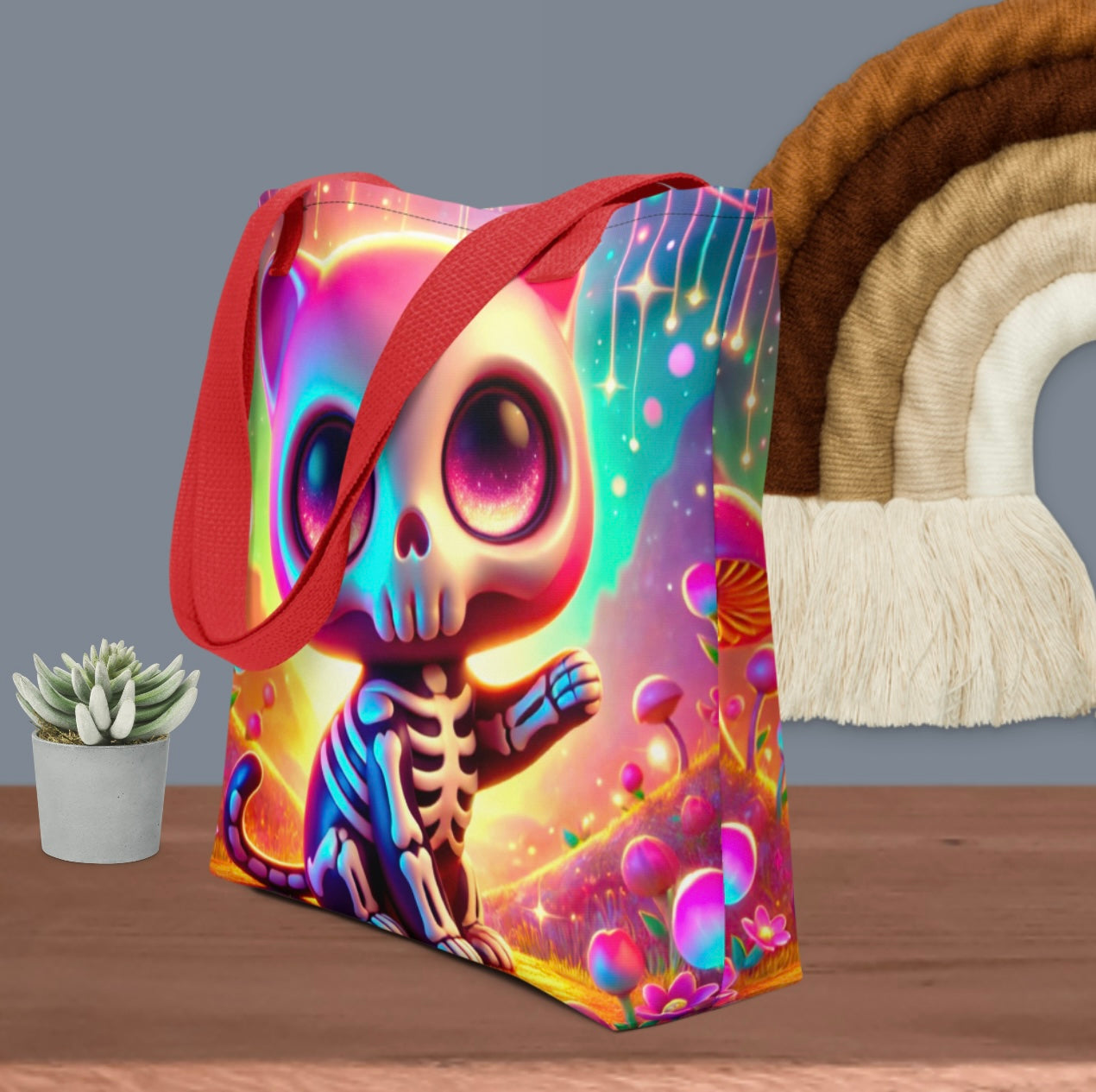 Dead Pretty ‘Sad Sparkles’ - Tote Bag - ‘Crying In Rainbow Hell’