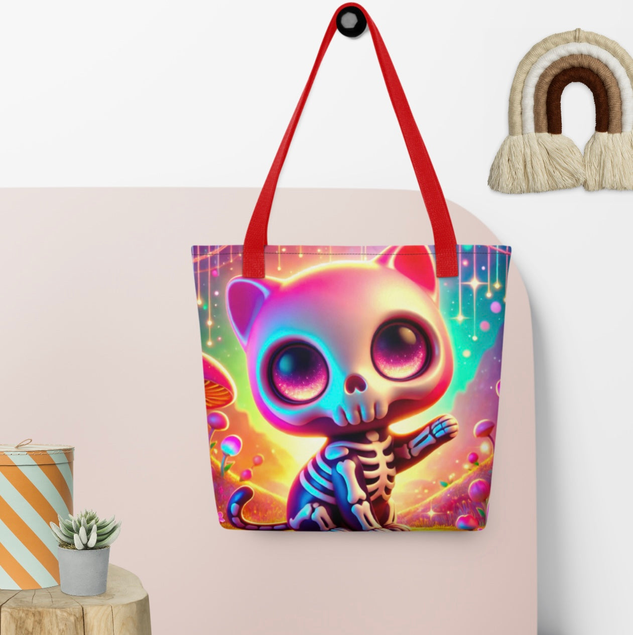 Dead Pretty ‘Sad Sparkles’ - Tote Bag - ‘Crying In Rainbow Hell’