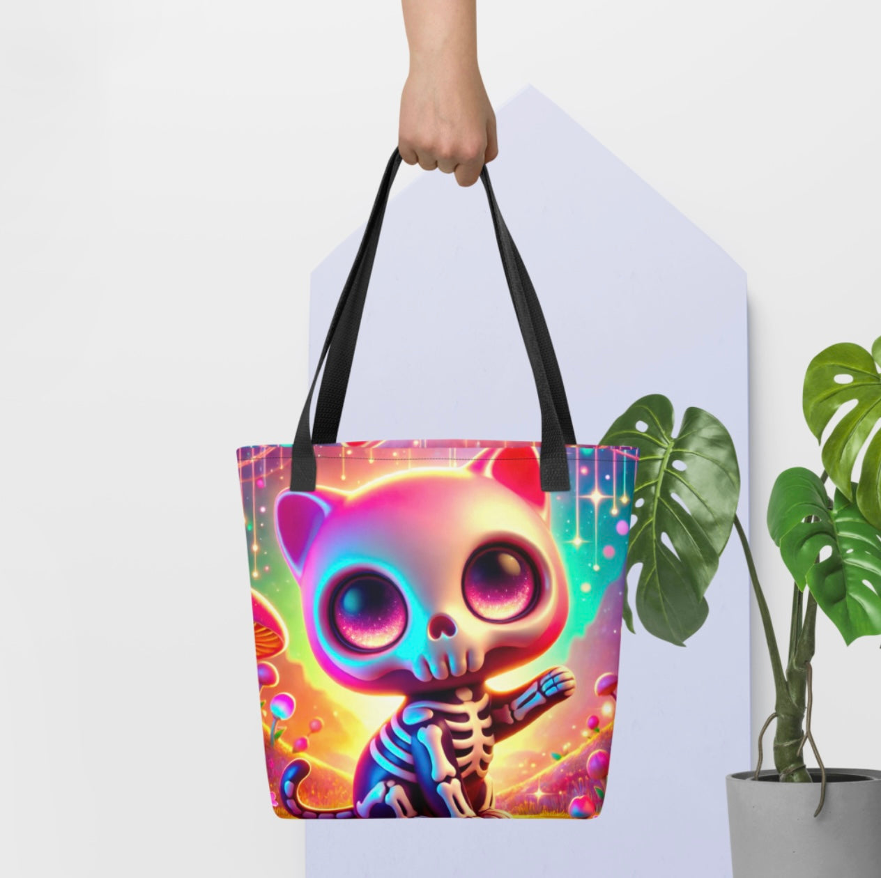 Dead Pretty ‘Sad Sparkles’ - Tote Bag - ‘Crying In Rainbow Hell’