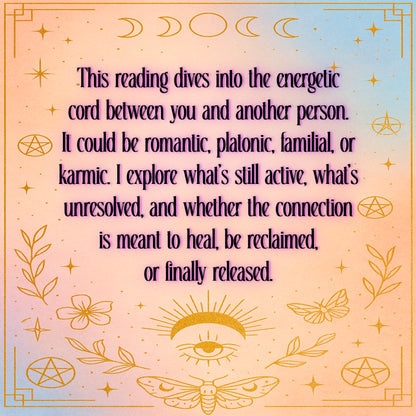 Soul Cord Reading - Soulmate/Twin Flame/Family