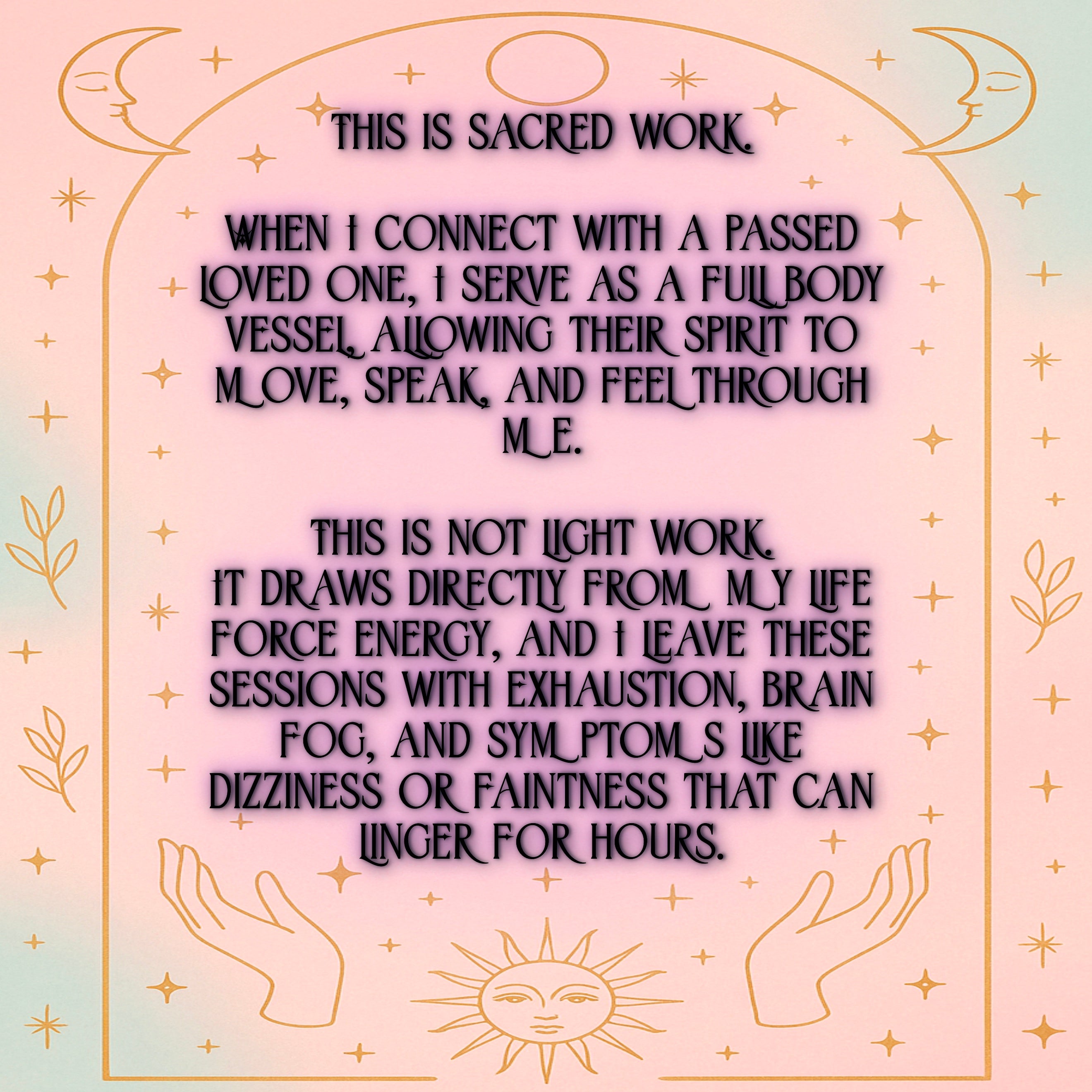 Spirit Reading - Past Loved Ones/Ancestors