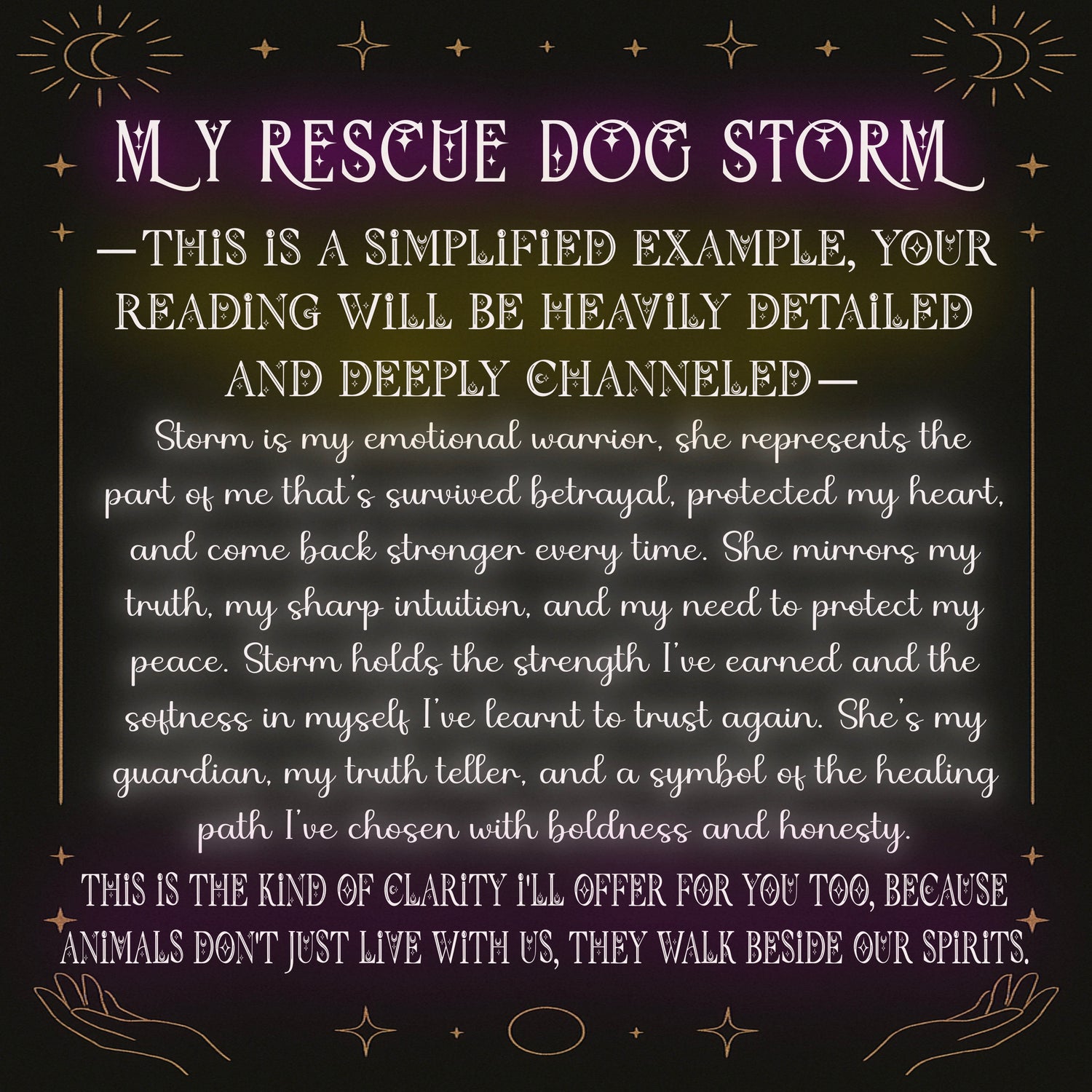 Living Animal Reading - Soul Purpose/Check in