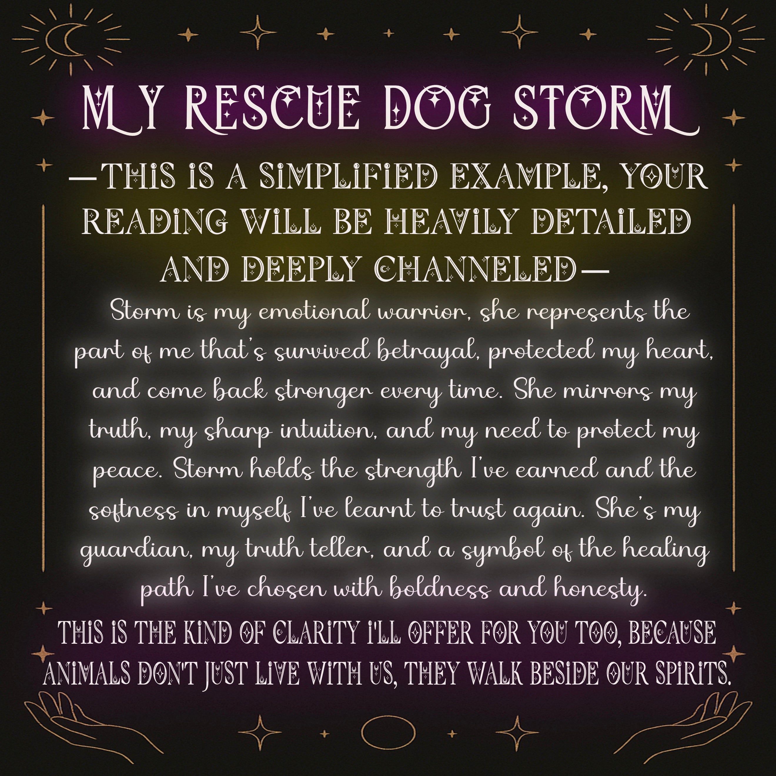 Living Animal Reading - Soul Purpose/Check in