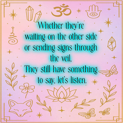 Deceased Animal Soul Reading - Peace/Closure