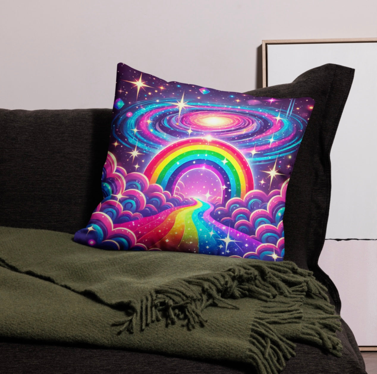 Cute, Dead Inside &amp; Vibing - Euro Pillowcase