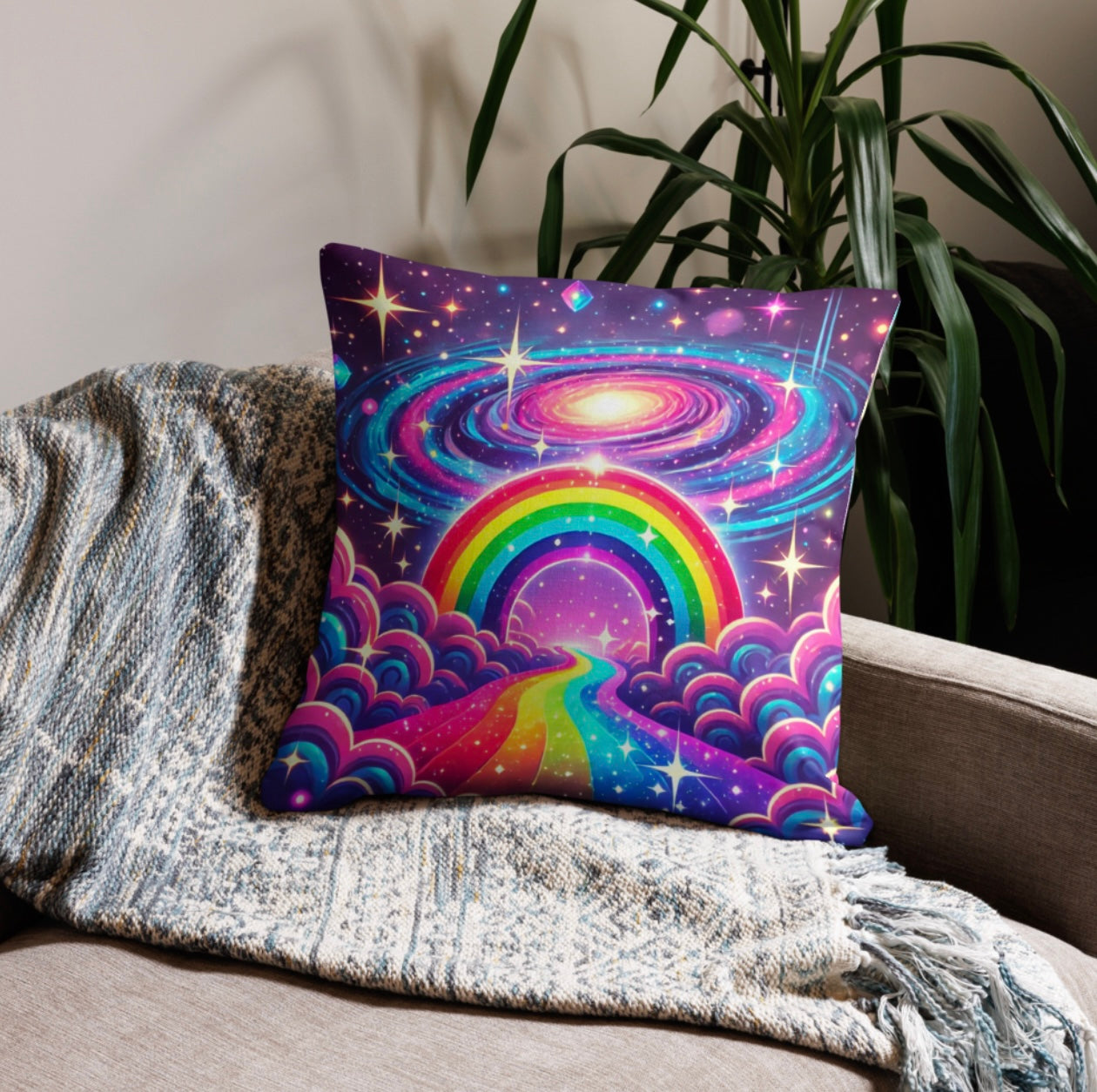 Cute, Dead Inside &amp; Vibing - Euro Pillowcase