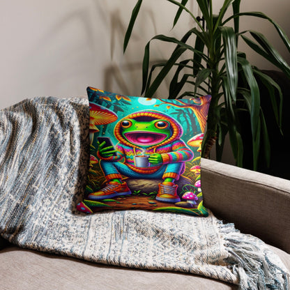 Caffeinated Amphibian - Euro Pillowcase