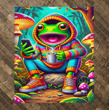 Caffeinated Amphibian - Blanket