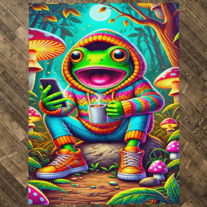 Caffeinated Amphibian - Blanket