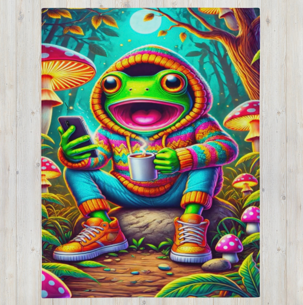 Caffeinated Amphibian - Blanket