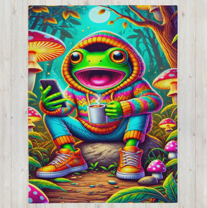 Caffeinated Amphibian - Blanket