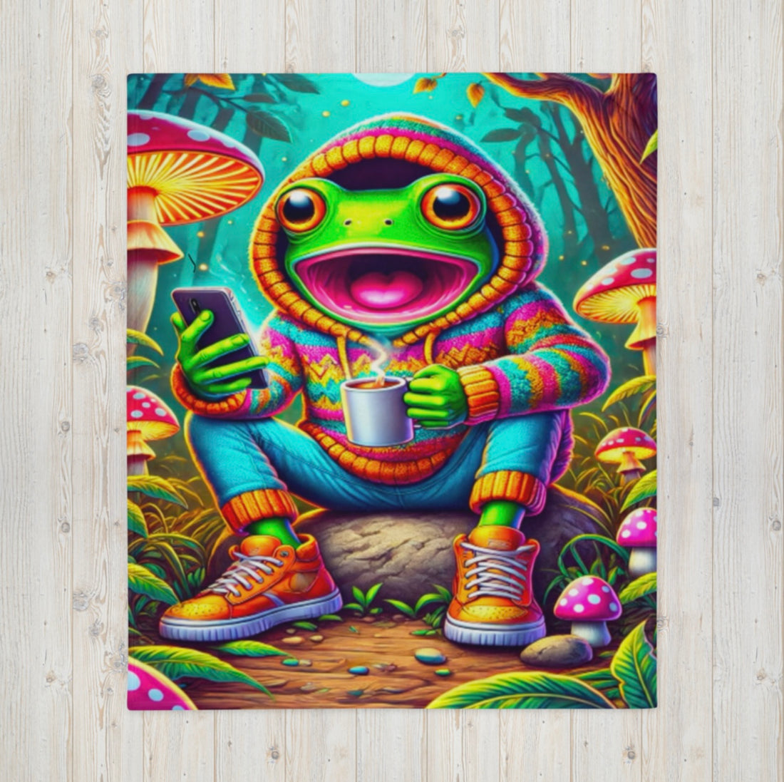 Caffeinated Amphibian - Blanket