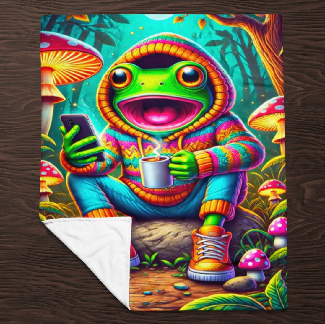 Caffeinated Amphibian - Blanket