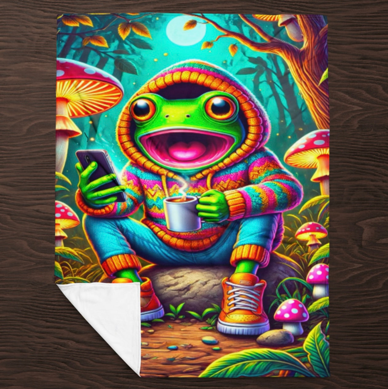 Caffeinated Amphibian - Blanket
