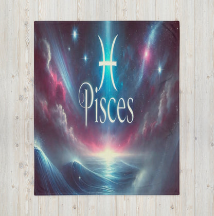 Pisces ‘Emotional Since Birth’ - Blanket