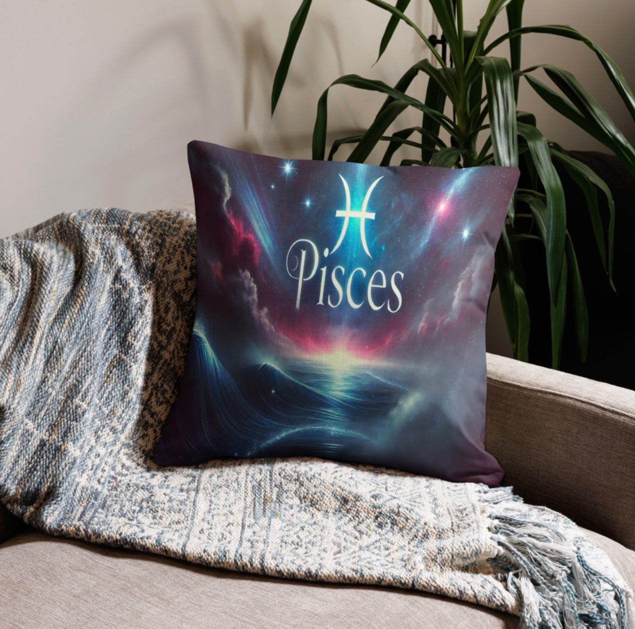 Pisces ‘Soul Swimmer’ - Euro Pillowcase