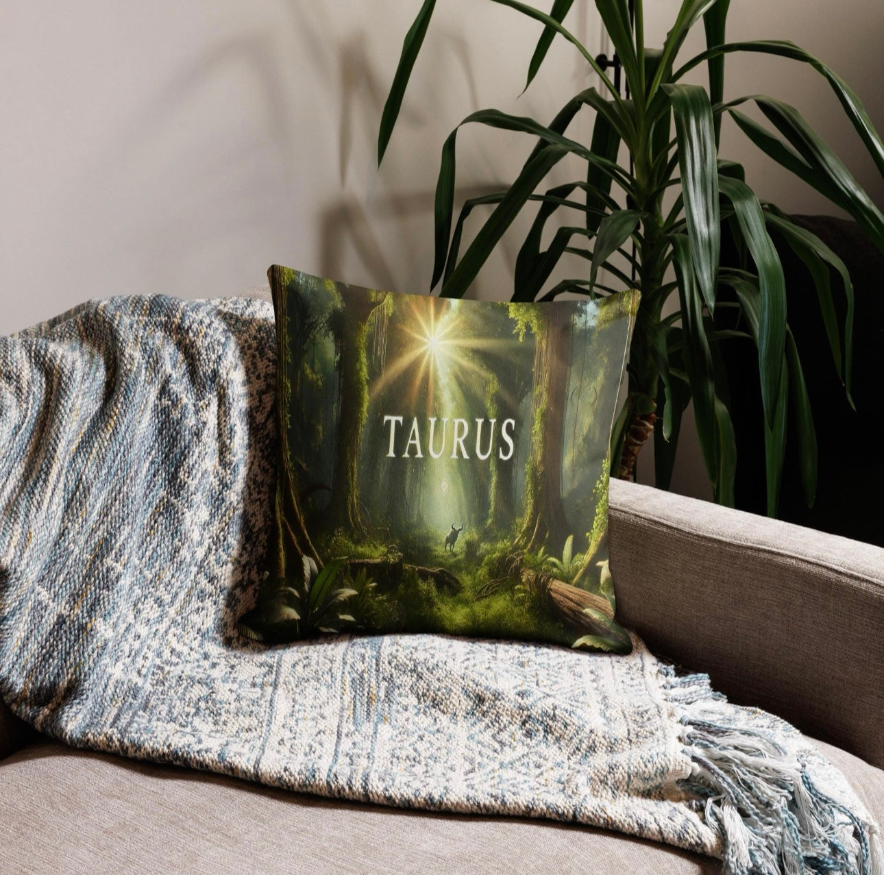 Taurus ‘Earthly Elegance’ - Euro Pillowcase