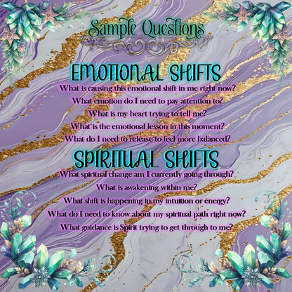 Quick Guidance - One Soul Question, Quick Clarity, Validation, Confirmation, Emotional and Spiritual Shifts, Romantic and Family Connections, Life Changes