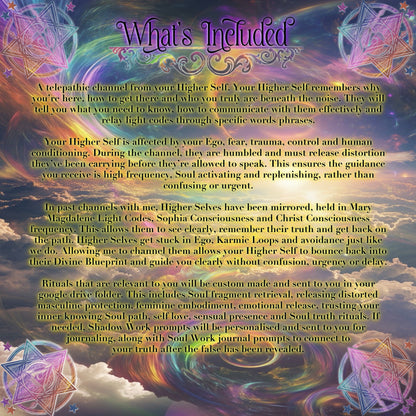 Soul Cord Reading - Soulmate, Twin Flame, Family, Karmic Connection, Soul Contract, Soul Agreement, Clairvoyant Channel, Soul Telepathy, Soul Archetypes, Energetic Tension, Soul Activations, Union Blocks, Integration and Alchemy, Soul Lessons, Rituals