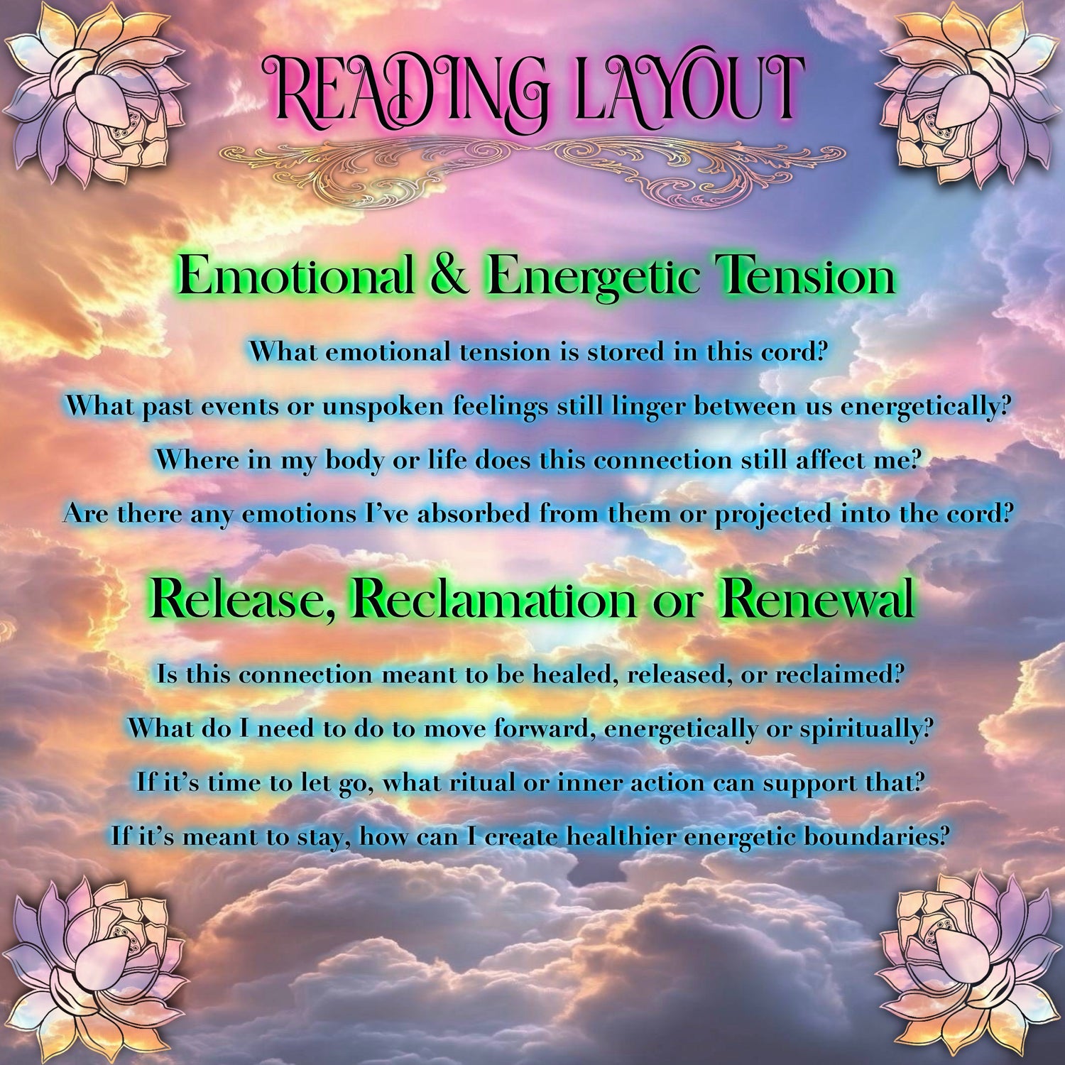 Soul Cord Reading - Soulmate, Twin Flame, Family, Karmic Connection, Soul Contract, Soul Agreement, Clairvoyant Channel, Soul Telepathy, Soul Archetypes, Energetic Tension, Soul Activations, Union Blocks, Integration and Alchemy, Soul Lessons, Rituals