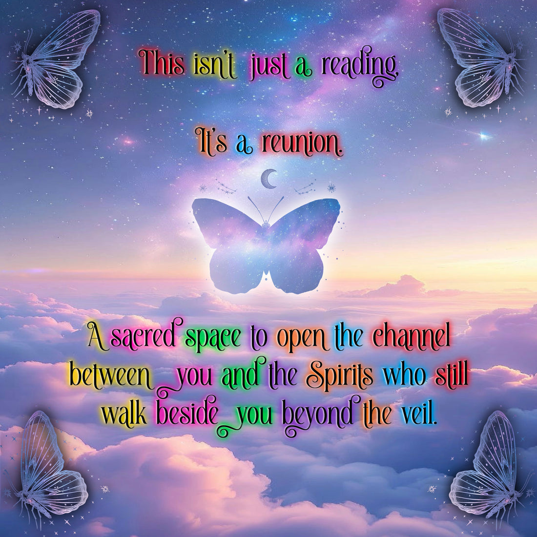 Spirit Reading - Passed Loved Ones, Ancestors, Spirit Connection, Open Channel, Spirit Realm, Spirit Guides, Telepathic Channeling, Clairvoyant, Emotions, Visions, Signs