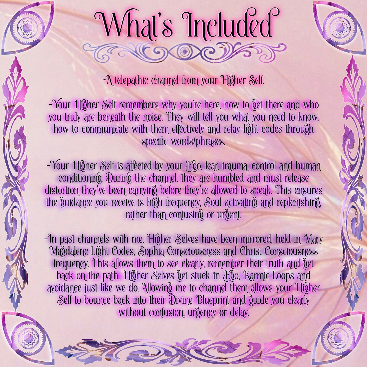 Divine Feminine - Awakening Support Session, Spiritual Gifts Explained, Higher Self Channel, Empress Embodiment, Feminine Power, High Priestess, Seer, Reclaim Your Power, Sovereignty, Oracle, Spiritual Authority, Matriarchy