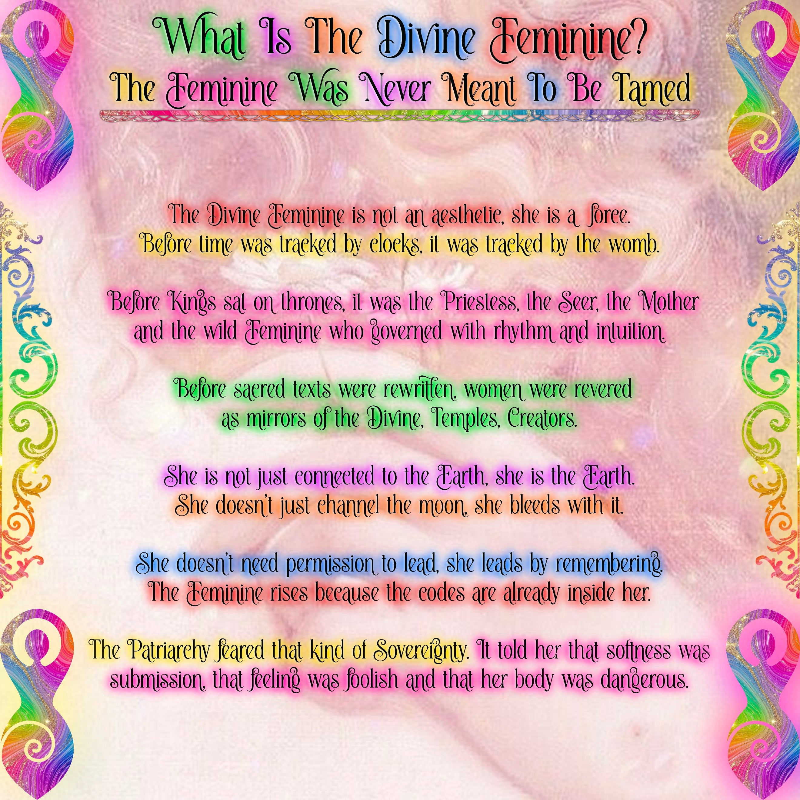 Divine Feminine - Awakening Support Session, Spiritual Gifts Explained, Higher Self Channel, Empress Embodiment, Feminine Power, High Priestess, Seer, Reclaim Your Power, Sovereignty, Oracle, Spiritual Authority, Matriarchy