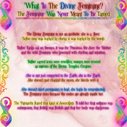 Divine Feminine - Awakening Support Session, Spiritual Gifts Explained, Higher Self Channel, Empress Embodiment, Feminine Power, High Priestess, Seer, Reclaim Your Power, Sovereignty, Oracle, Spiritual Authority, Matriarchy