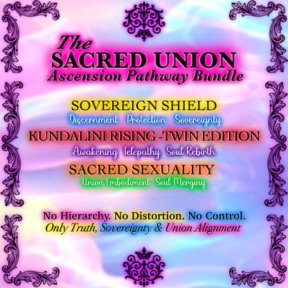 🔮The Sacred Union Ascension Pathway Bundle🔥For True Twins
