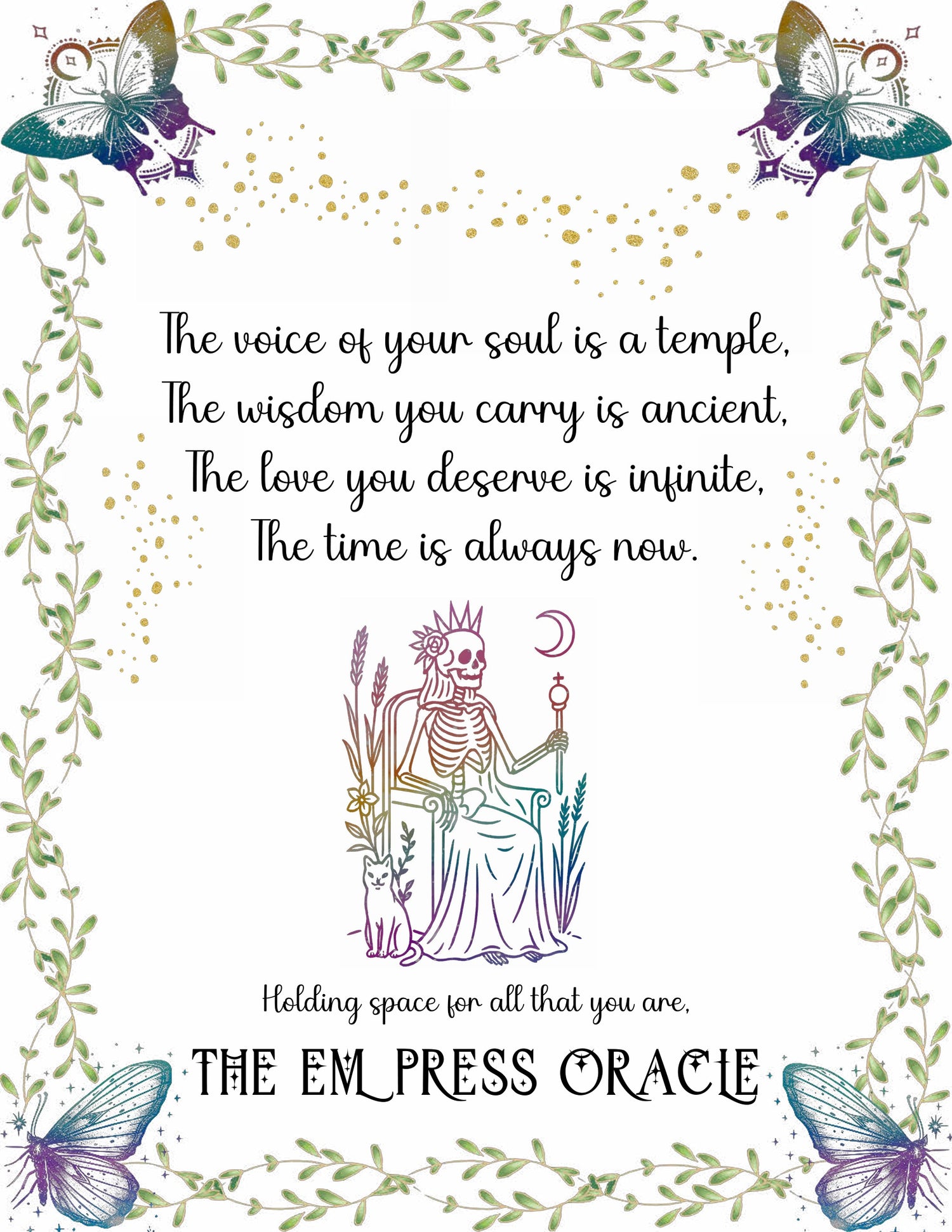 Mini Soul Check In - Quick Clarity/Emotional Reassurance