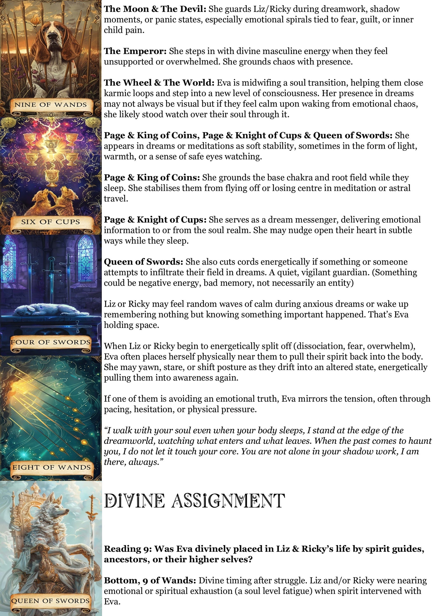 Living Animal Reading - Soul Purpose/Check in