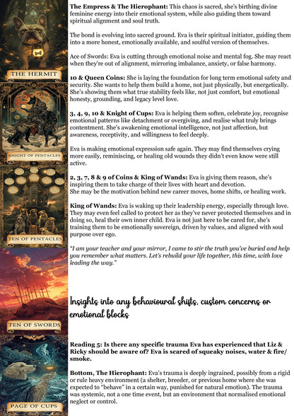 Living Animal Reading - Soul Purpose/Check in