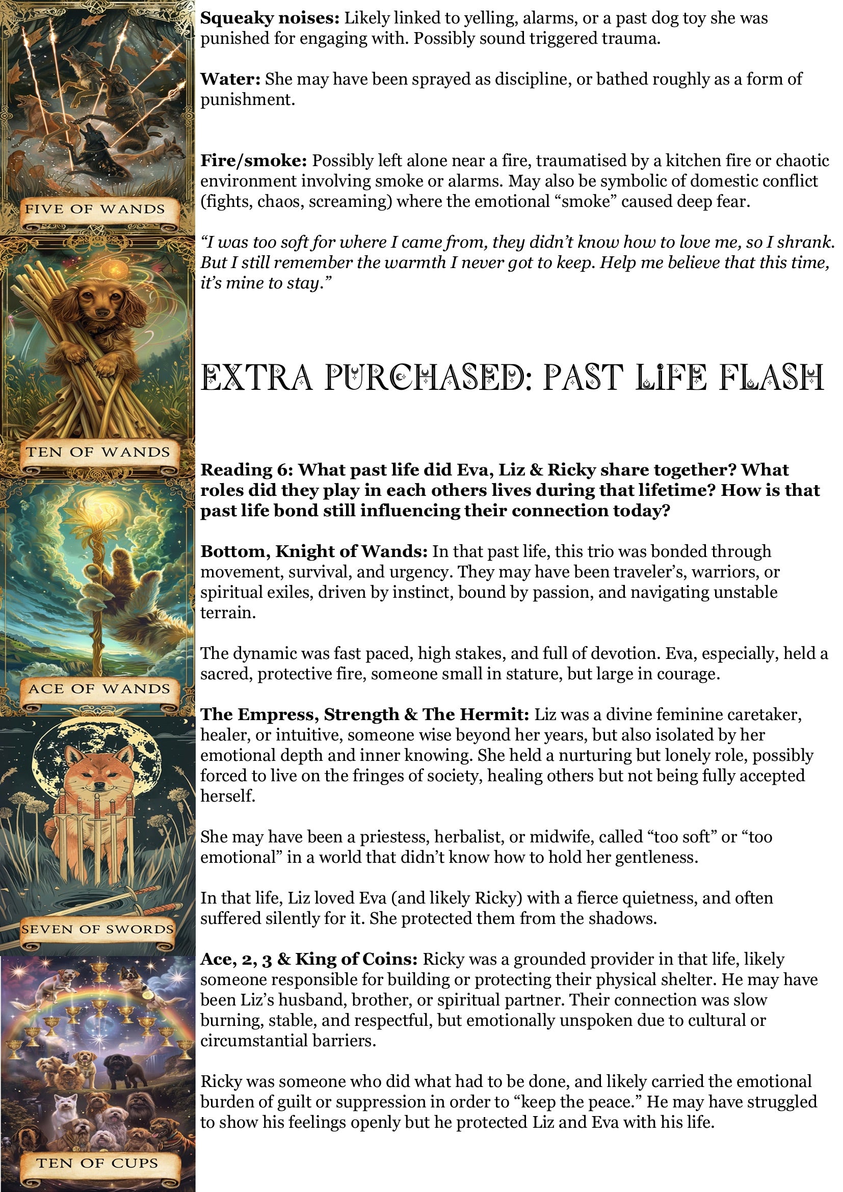 Living Animal Reading - Soul Purpose/Check in