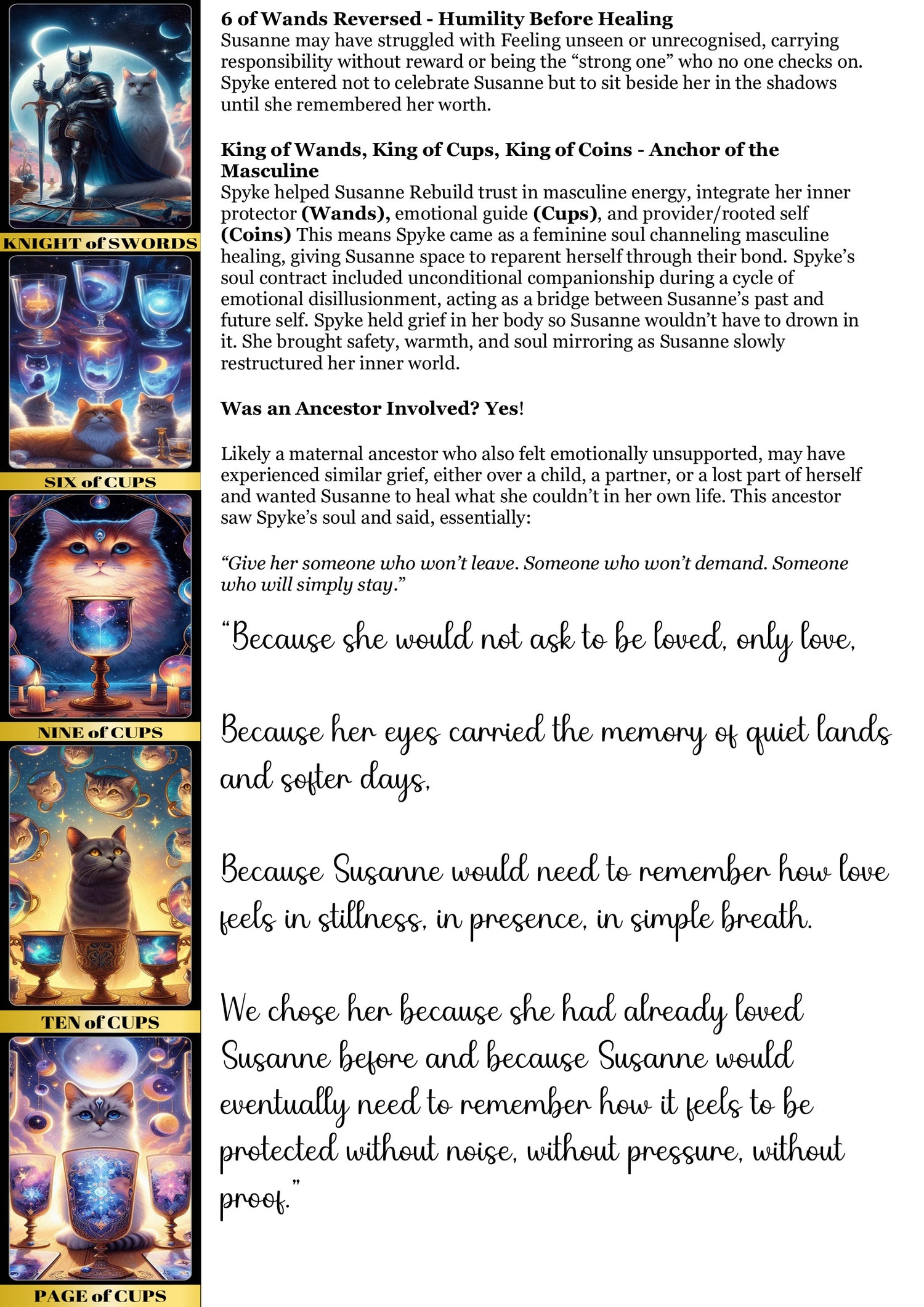 Deceased Animal Soul Reading - Peace/Closure