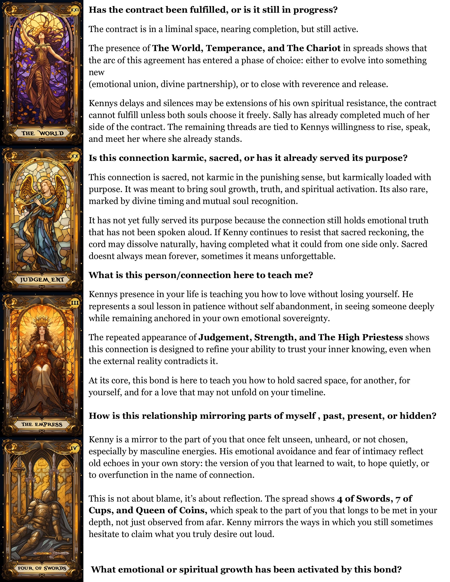 Soul Cord Reading - Soulmate/Twin Flame/Family