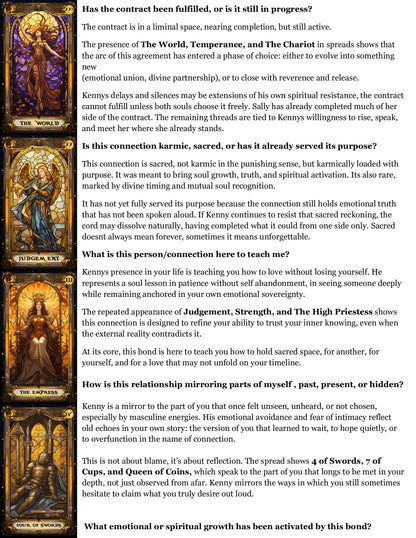 Soul Cord Reading - Soulmate/Twin Flame/Family
