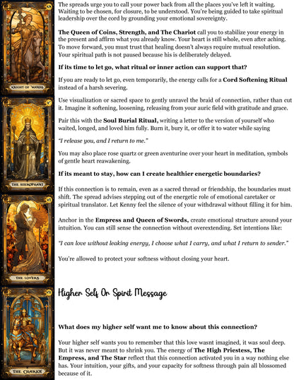 Soul Cord Reading - Soulmate/Twin Flame/Family