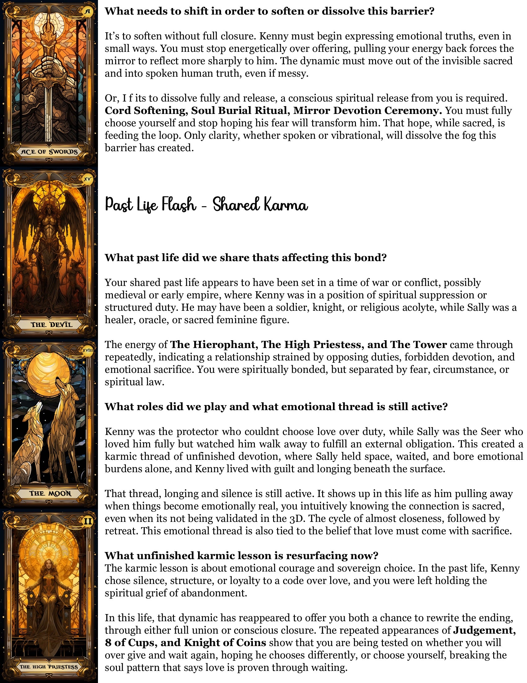 Soul Cord Reading - Soulmate/Twin Flame/Family