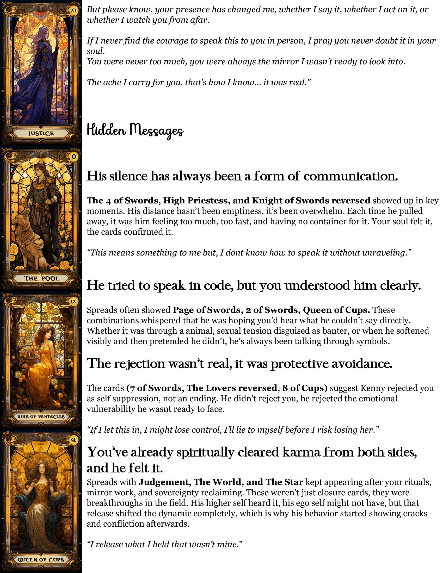 Soul Cord Reading - Soulmate/Twin Flame/Family