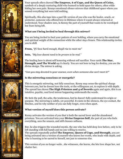 Soul Cord Reading - Soulmate/Twin Flame/Family